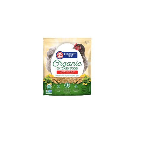 Eggland's Best 17% Organic Layer Crumbles for Chickens