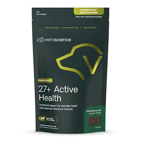 VetriScience Canine Plus MultiVitamin Everyday Health Chicken Liver Dog Chews