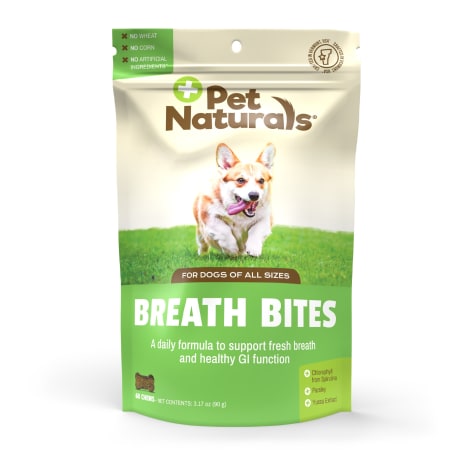Pet Naturals Breath Bites Fresh Breath Dental Health Chicken Flavor Dog Chews