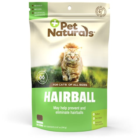 Pet Naturals Hairball Digestive Support Chicken Liver Flavored Cat Chews