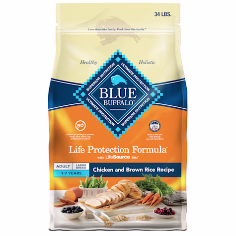 Blue Buffalo Life Protection Formula Chicken & Rice Large Breed Dry Dog Food
