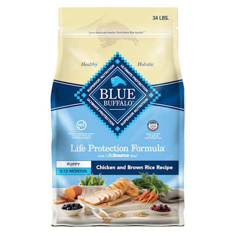 Blue Buffalo Life Protection Formula Chicken & Brown Rice Puppy Dry Dog Food