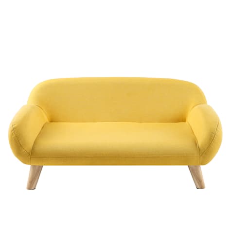 Sam's Pets Akkeri Yellow Cat Couch