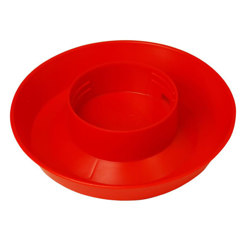 Little Giant Red 740 Screw-On Poultry Waterer Base