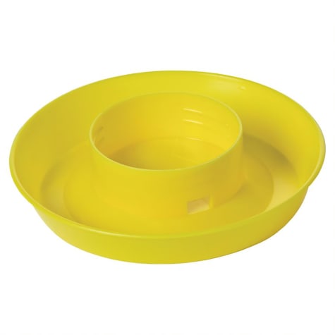 Little Giant Yellow 740 Screw-On Poultry Waterer Base
