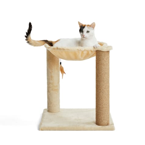 EveryYay Essentials Lookout Loft Ivory Hammock Cat Tree