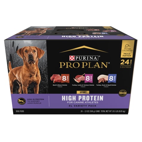Purina Pro Plan Sport High Protein Wet Dog Food Variety Pack