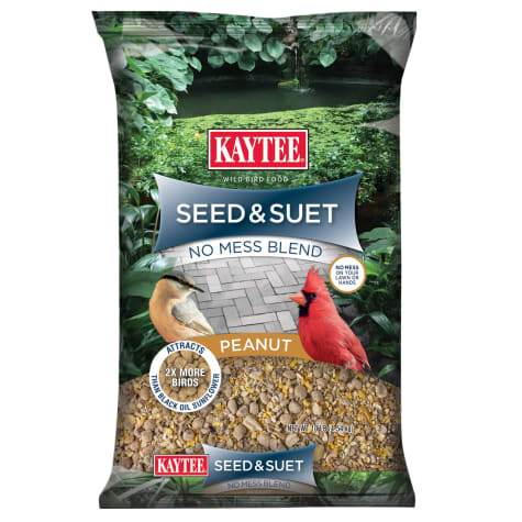 Kaytee Seed & Suet No Mess Peanut