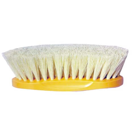 Decker Manufacturing Off White Showman Soft Natural Tampico Grip-Fit Grooming Brush