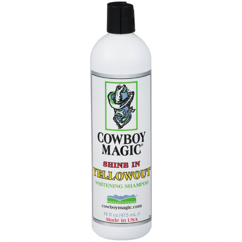 Cowboy Magic Shine in Yellowout Whitening Shampoo Bottle
