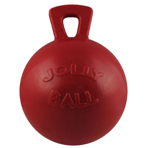 Horsemen's Pride Tug-N-Toss Red Jolly Ball Horse Toy