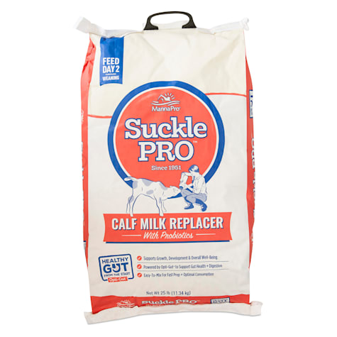 Manna Pro Suckle Pro Calf Milk Replacer 22% Protein with Probiotics