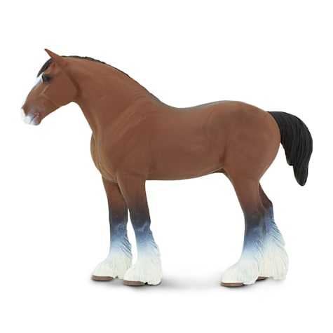 Safari Ltd Clydesdale Stallion Toy Figure