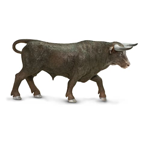 Safari Ltd Black Bull Toy Figure