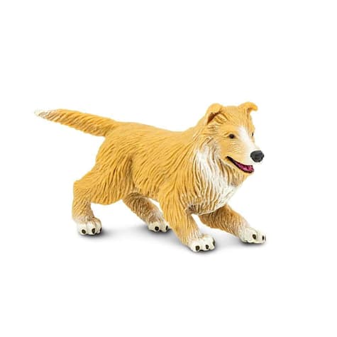 Safari Ltd Collie Puppy Toy Figure