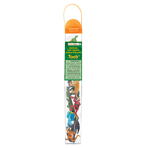 Safari Ltd Rainforest TOOB Toy Figure Set