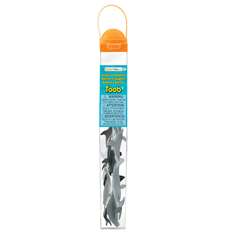 Safari Ltd Whales and Dolphins TOOB Toy Figure Set