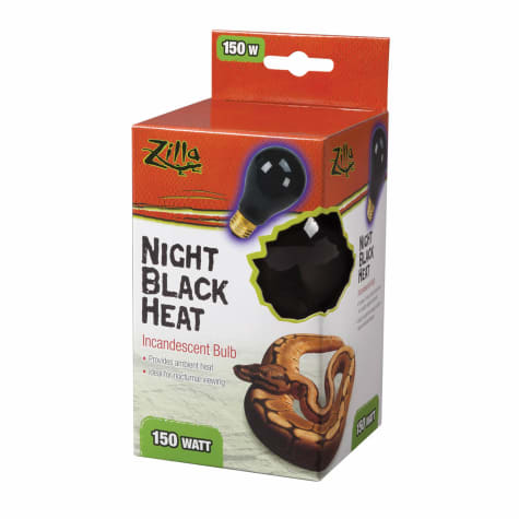 Zilla Incandescent Night Black Bulbs