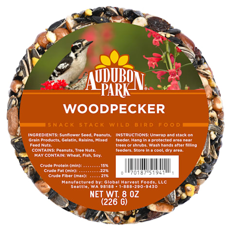 AUDUBON PARK Woodpecker Snack Stack Wild Bird Food