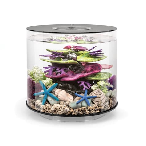 biOrb TUBE 15 Black Aquarium with Standard Light