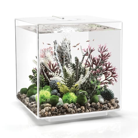 biOrb CUBE 60 White Aquarium with MCR Light