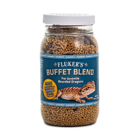 Fluker's Buffet Blend Juvenile Bearded Dragon Formula Food