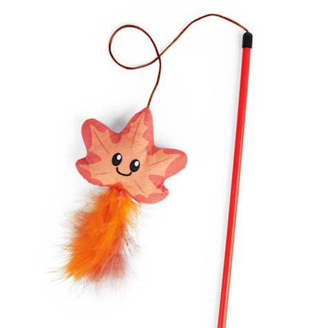 YOULY Thanksgiving Cat Toy Leaf Teaser