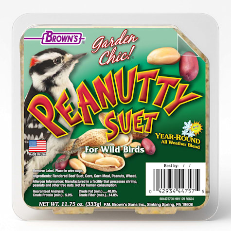 FM Browns Garden Chic! Peanutty Suet Cake