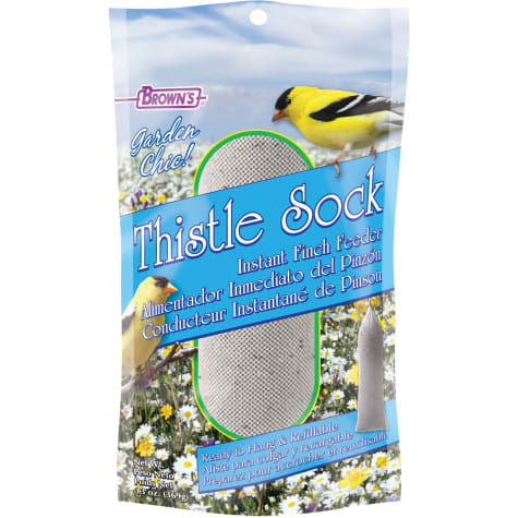 FM Browns Garden Chic! Thistle Sock Instant Finch Feeder