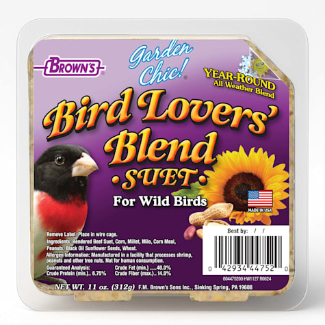 FM Browns Garden Chic! Bird Lover's Blend Suet Cake