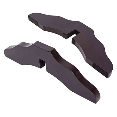 UniPaws Espresso Support Feet for Wooden Pet Gate