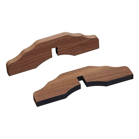 UniPaws Walnut Support Feet for Extra Wide 6 Panel Pet Gate