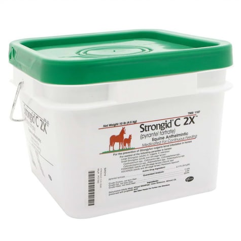 Pfizer Strongid C 2X Equine Anthelmintic Pellets