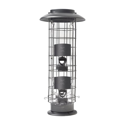 More Birds Squirrel-X4 SureFill No Spill Squirrel-Resistant Bird Feeder