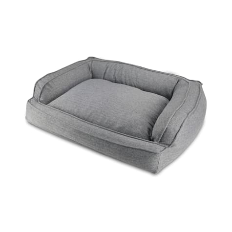 Canine Creations Drizzle Gray Sofa Dog Bed