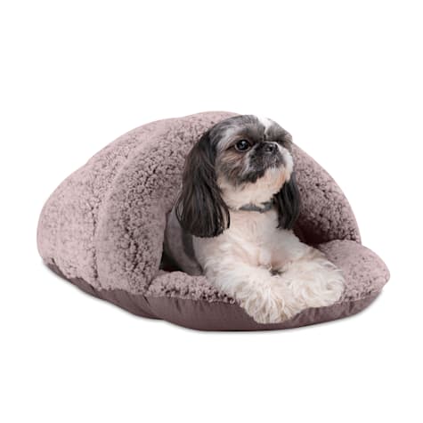 Sleepy Pet Blush Slipper Dog Bed