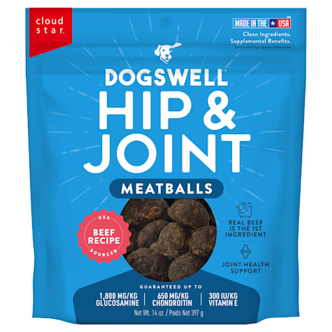 Dogswell Hip & Joint Beef Meatballs Recipe