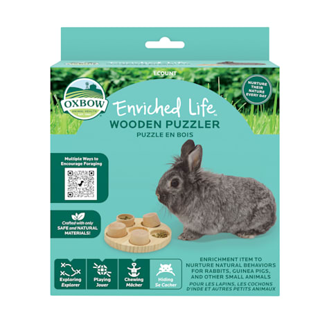 Oxbow Enriched Life Wooden Puzzler Toy