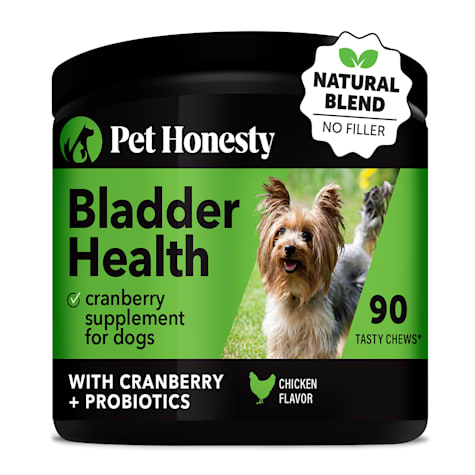 Pet Honesty Bladder Health Cranberry Soft Chews for Dogs