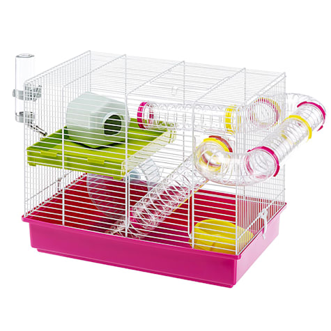 Ferplast Pink Laura Hamster Cage