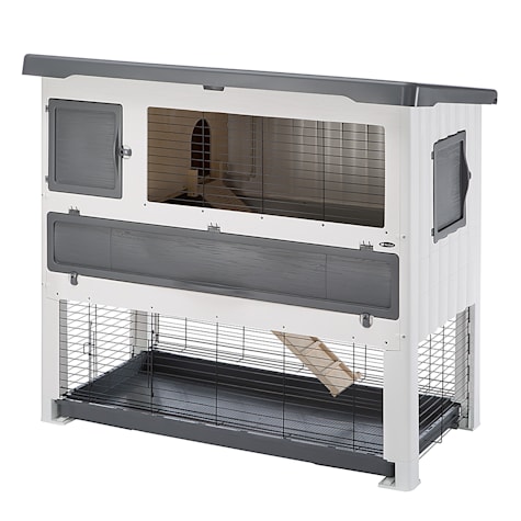 Ferplast Krolik 140 Plus Grandlodge Rabbit Habitat Cage and Run