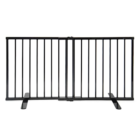 Cardinal Gates Black Metal Step Over Pet Gate