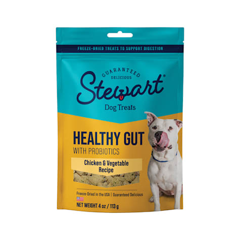Stewart Healthy Gut Freeze Dried Chicken & Vegetables Recipe Dog Treats