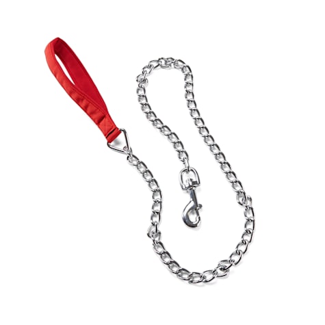 EveryYay Soft Grip Chain Dog Leash