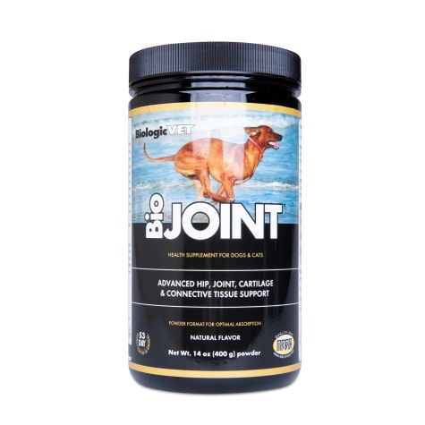 Flora Inc BiologicVET BioJOINT Advanced Joint Mobility Support Powder Supplement for Cats and Dogs