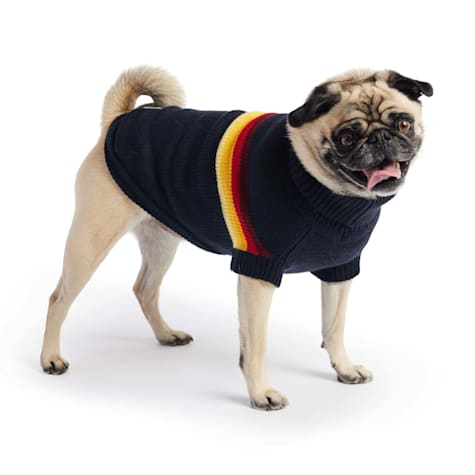 GF Pet Navy Retro Dog Sweater