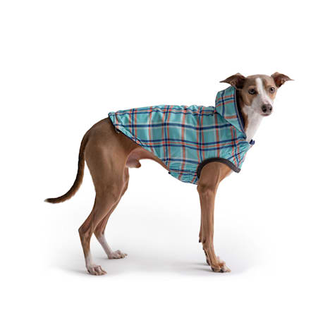GF Pet Navy Reversible Elasto-Fit Dog Raincoat