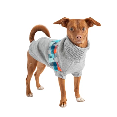 GF Pet Grey Winter Sailor Dog Parka