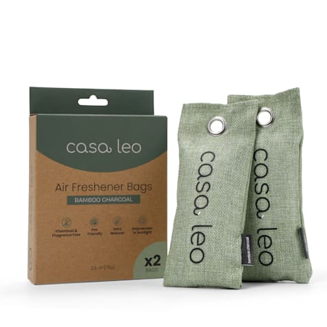 Casa Leo Leo's Loo Bamboo Charcoal Air Freshener Bags for Cats