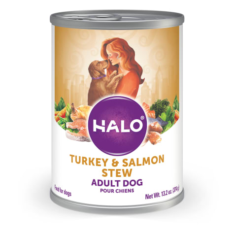 Halo Adult Holistic Turkey & Salmon Recipe Canned Dog Food